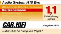 Audio System H 10 EVO