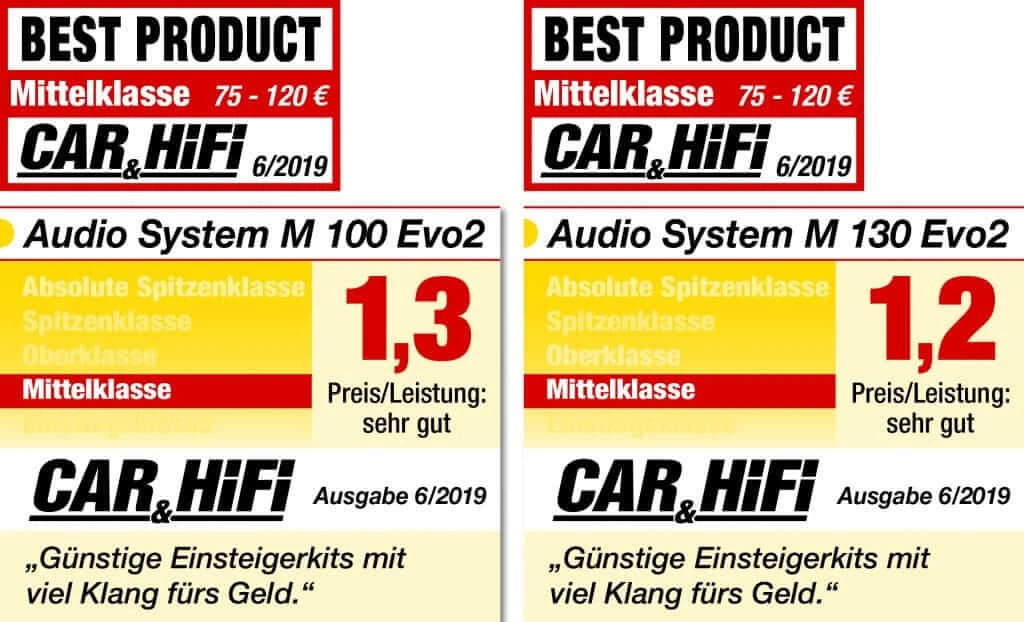 Audio System M 100 EVO 2 1 Audio System M 100 EVO 2