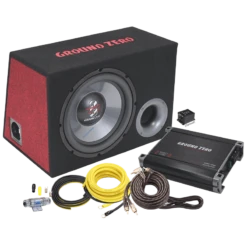 Ground Zero GZ BASS KIT 12.300X-II Incl. Cable