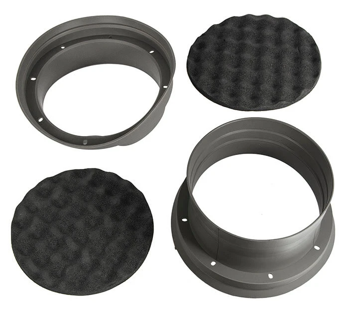 MUSWAY MSB200 SILIKON-LAUTSPRECHERMANSCHETTEN 1 MUSWAY MSB200 SILIKON-LAUTSPRECHERMANSCHETTEN