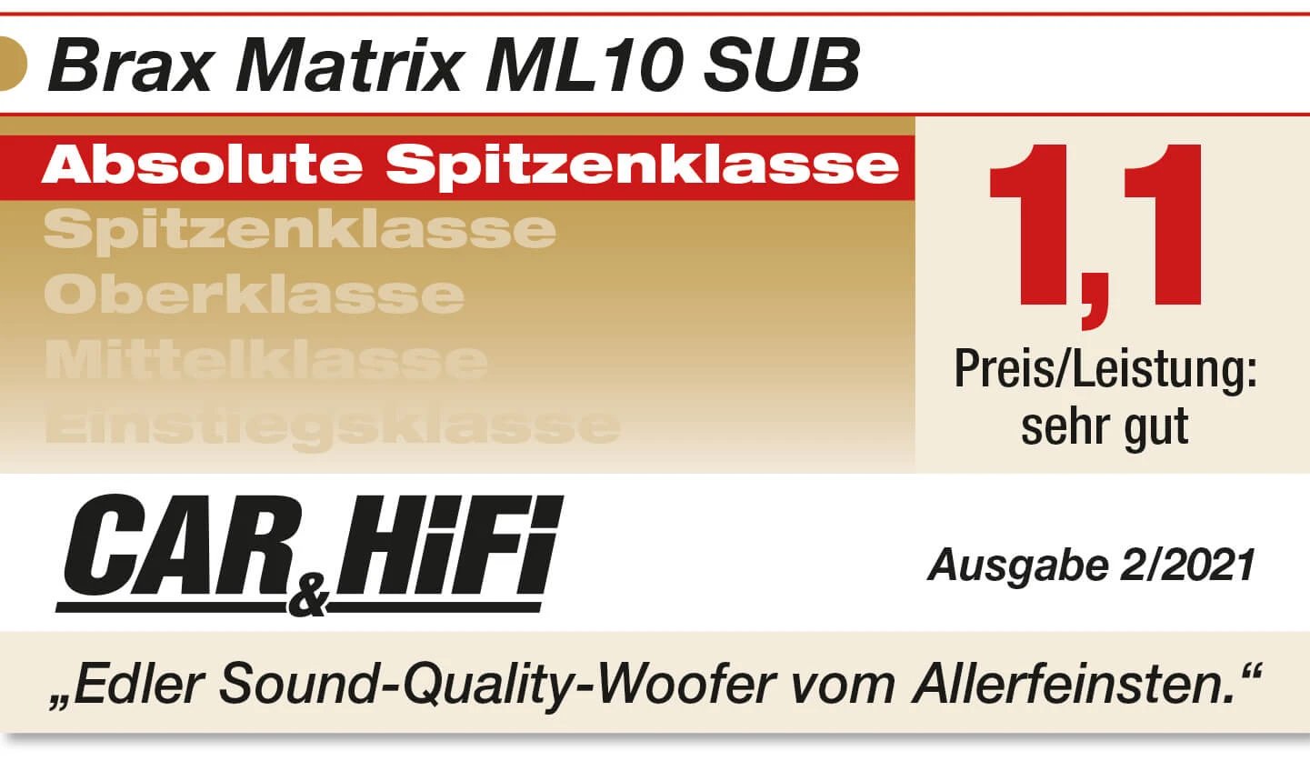 BRAX MATRIX ML10 SUB 4 BRAX MATRIX ML10 SUB – Bild 4