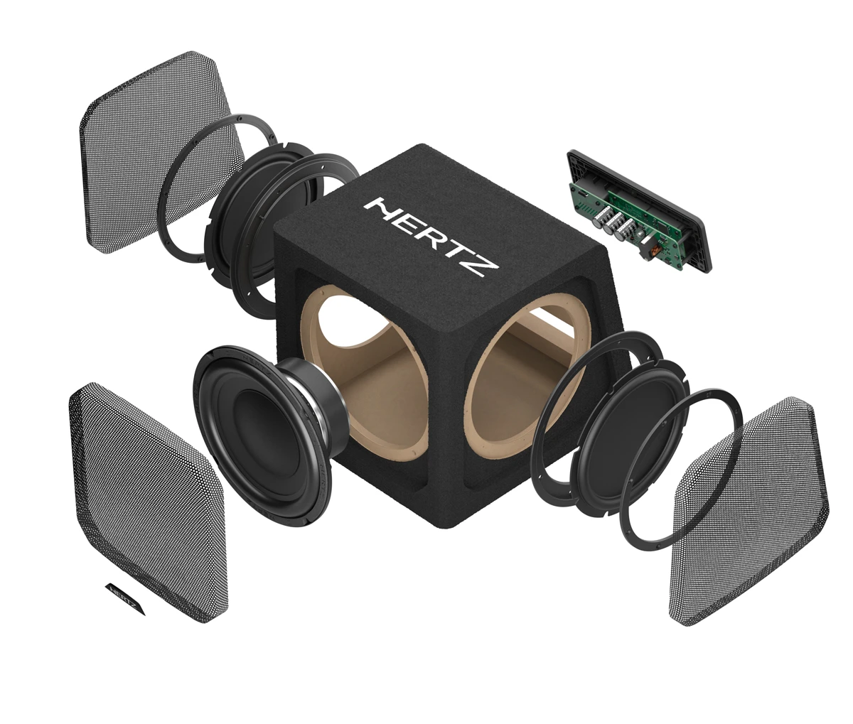 Hertz DBA 201 Aktivsubwoofer 4 Hertz DBA 201 Aktivsubwoofer – Bild 4